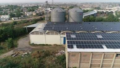 Drone thermal infrared audit of commercial rooftop solar array